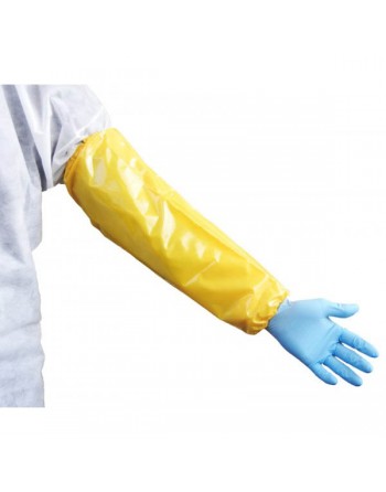 Reusable Sleeves, Polyurethane  Sleeve Yellow 19.5" 12x8